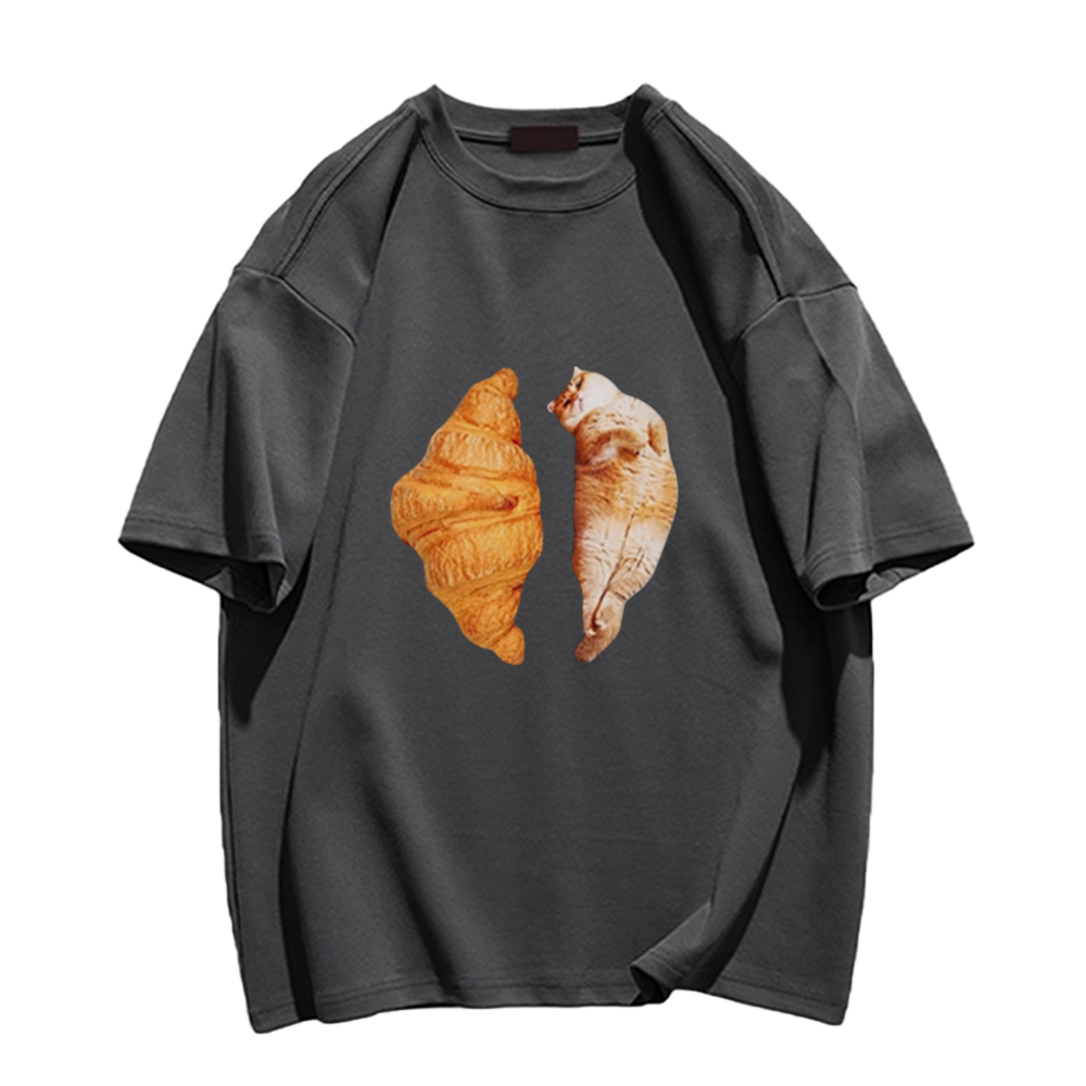 Croissant Cat T-Shirt