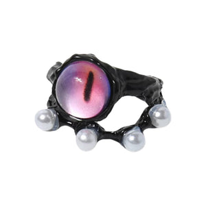 Baeleye | Funny Big Eyes Pearl Ring