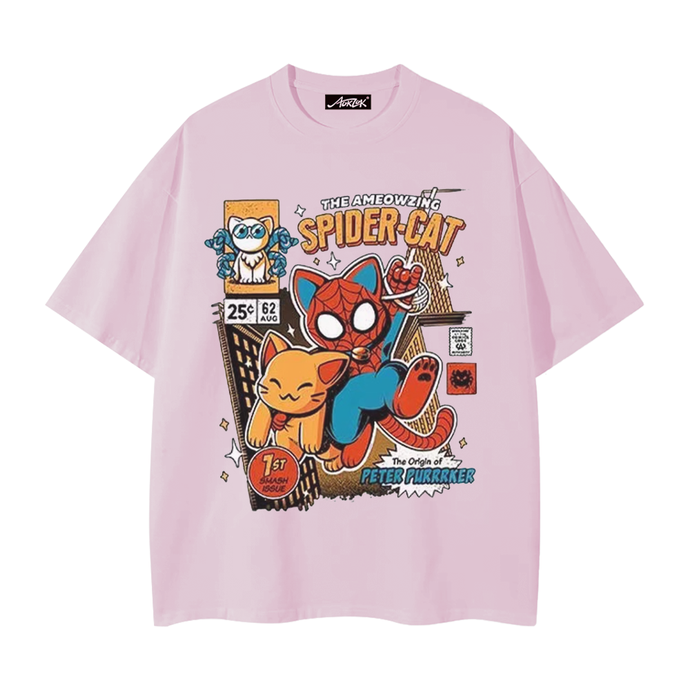 Retro Spider-Cat T-Shirt