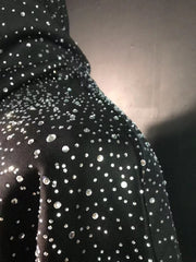 LoopStone Luxury® Starfall Rhinestone Silver Night