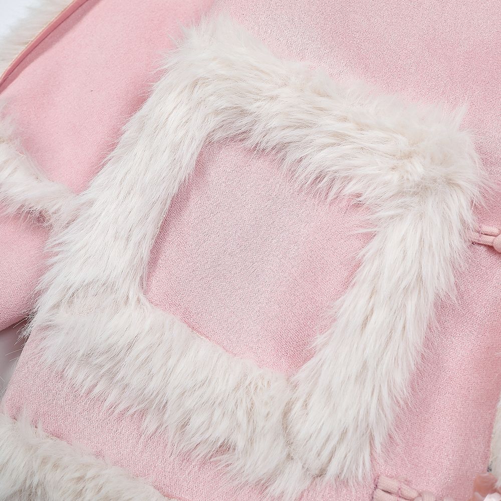 【NOW TREND】 Fur Collar Pocket Coat