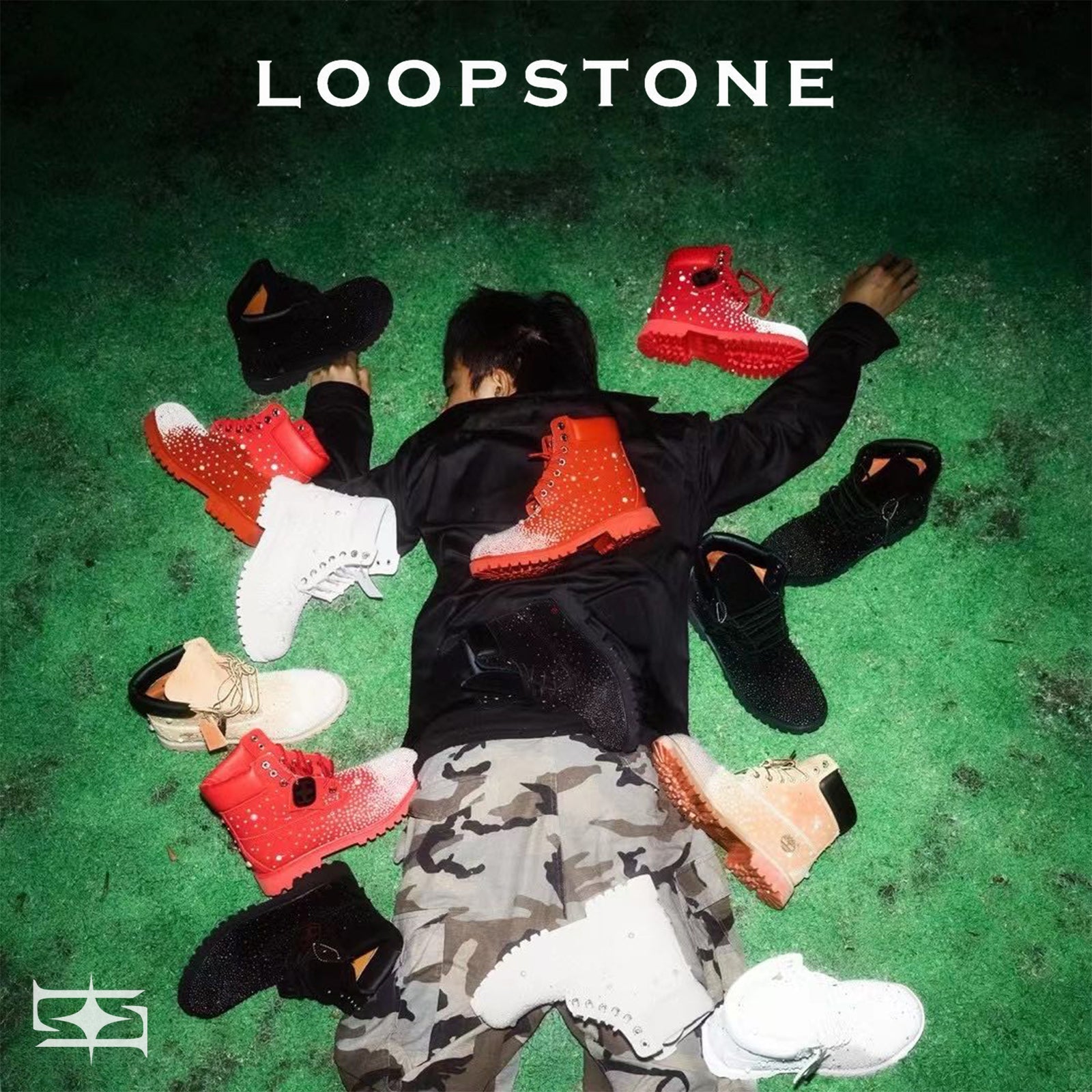 LoopStone Luxury Scarlet Night Crystal Boots - KOC Project