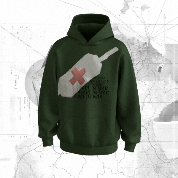 Art In War The Bandage Hoodie
