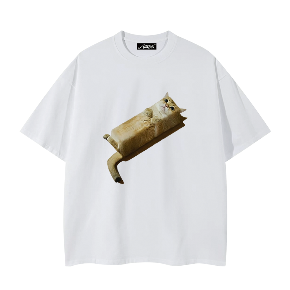 Ge You Lying Cat T-shirt