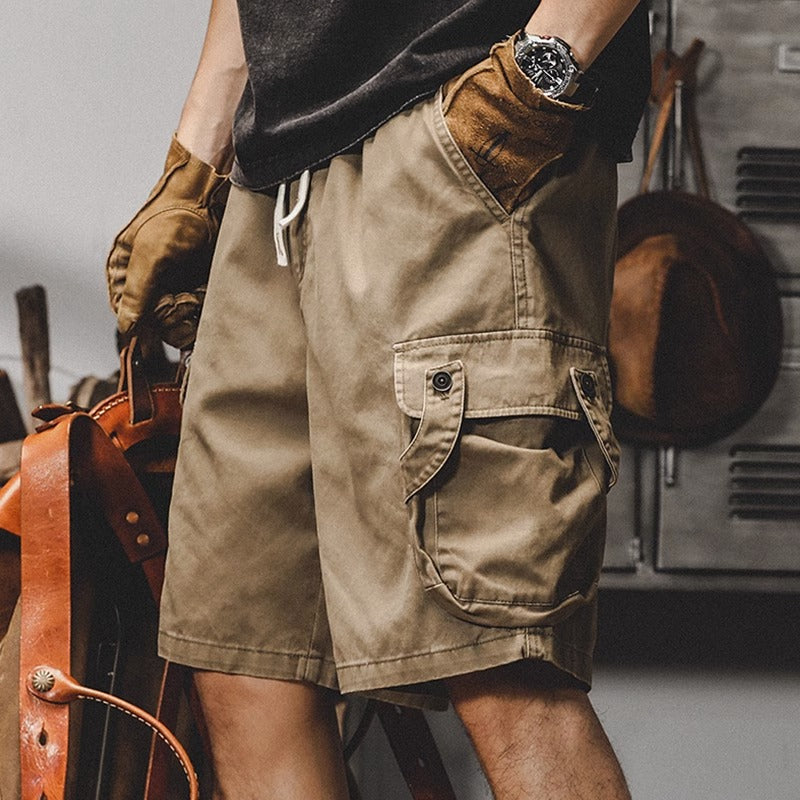 American Heavy Retro Ins Trend Large Size Tooling Shorts