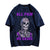 Anime Print Trendy Crew Neck  T-shirt