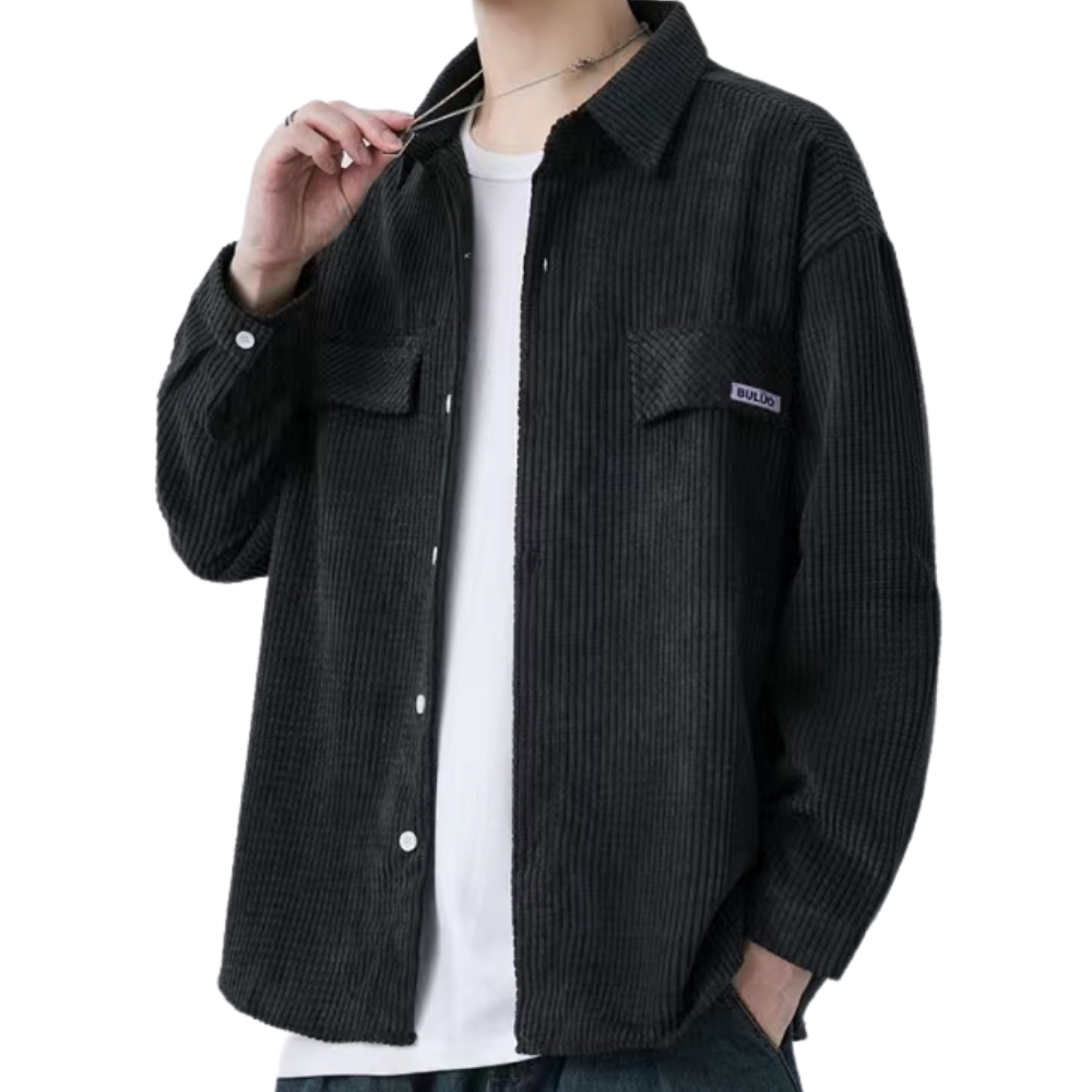 Vintage Solid Corduroy Shirt