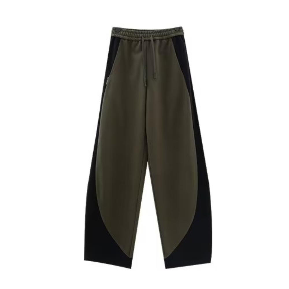 Street Artistic Panel Loose Sweatpants