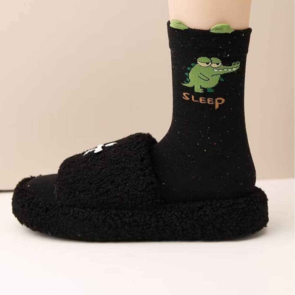 Funny Cartoon Animal Socks