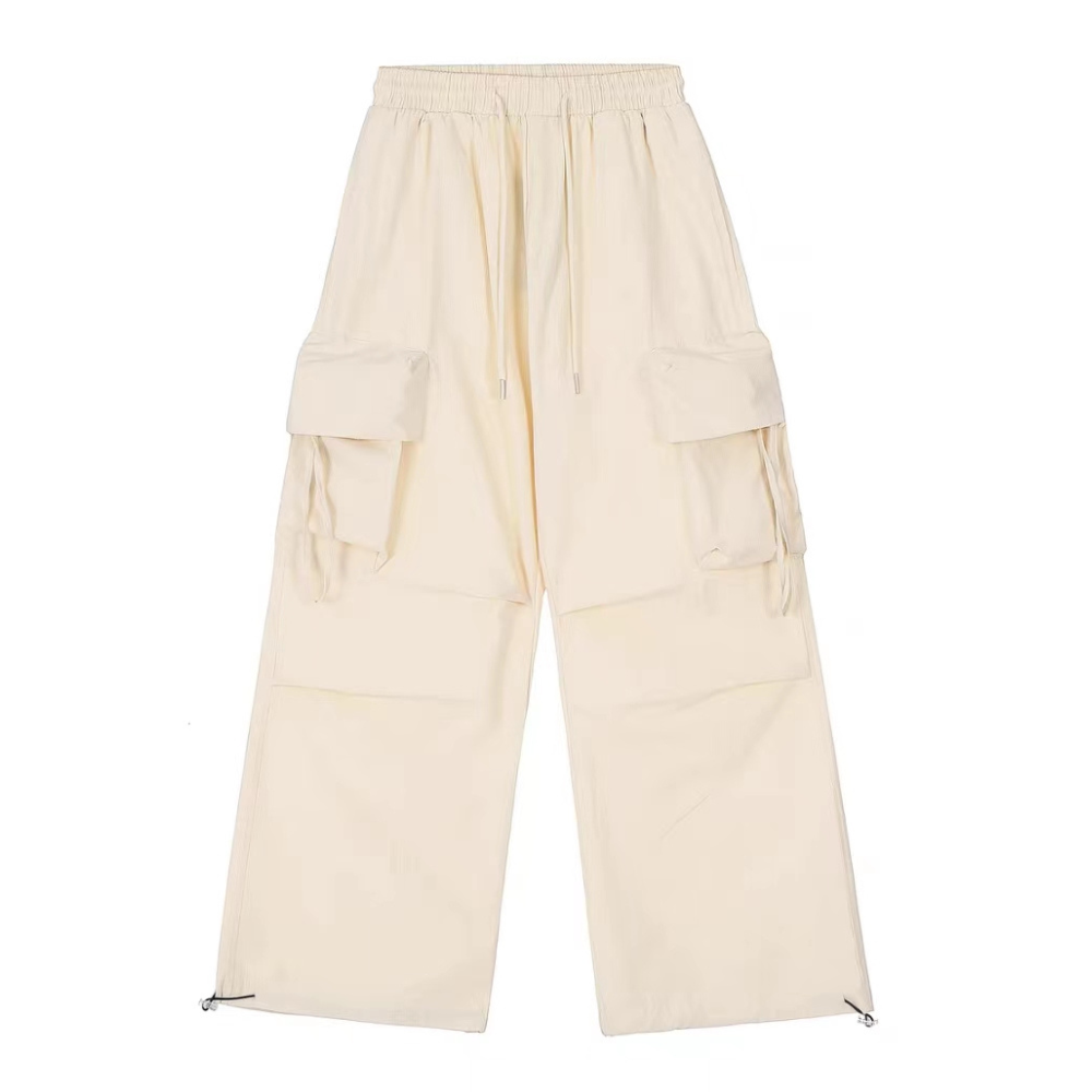 Hip Hop Loose Drawstring Cargo Pants
