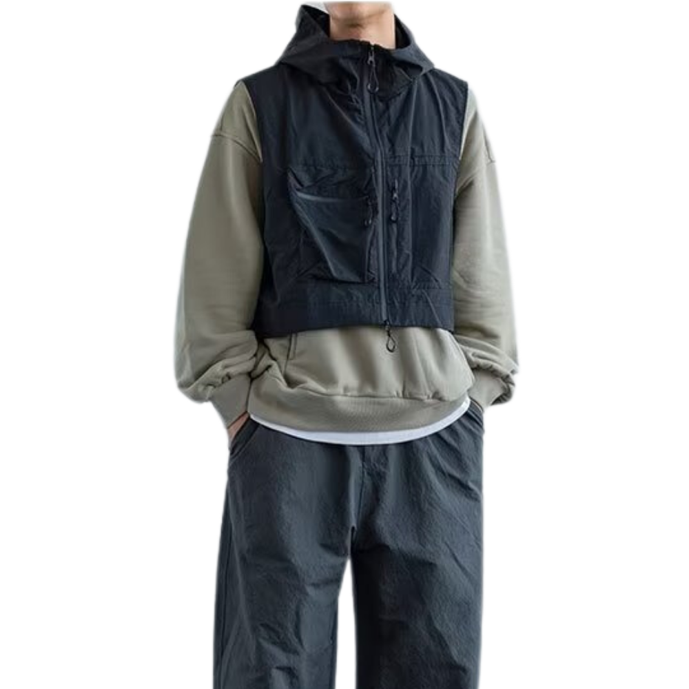 Functional Outdoor Solid Color Vest