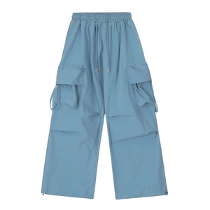 Hip Hop Loose Drawstring Cargo Pants