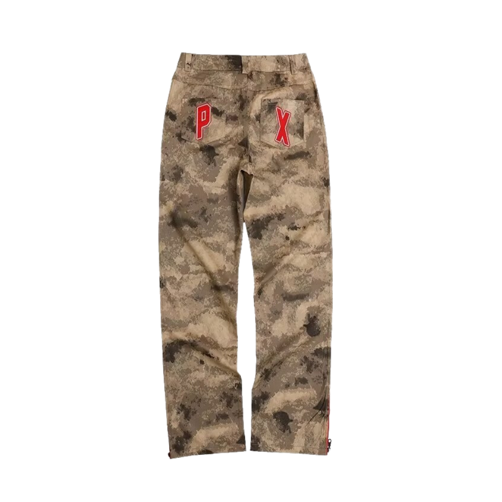 Street Camouflage Straight Sweatpants