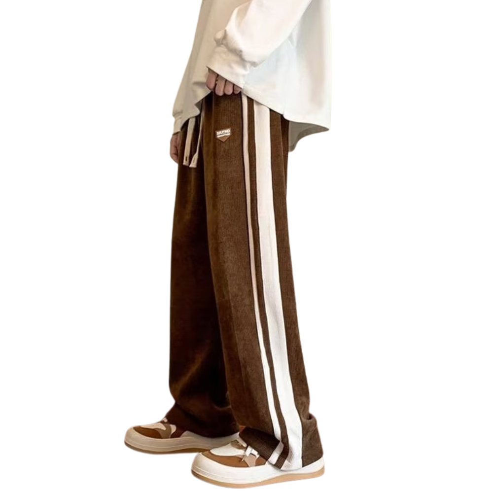 Vintage Paneled Contrast Sweatpants