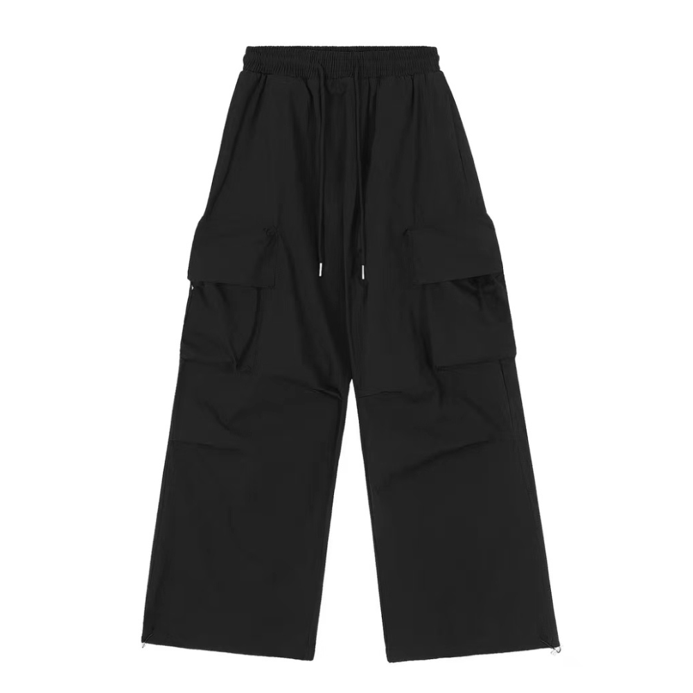 Hip Hop Loose Drawstring Cargo Pants
