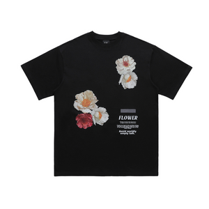 Vintage Floral Graphic T-shirt