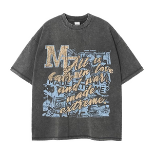 Vintage Letter Trend T-shirt