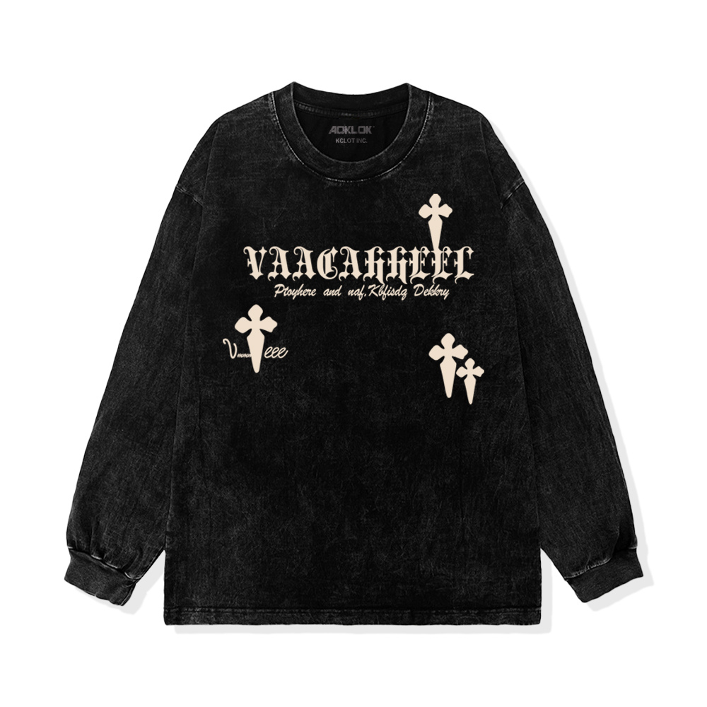 American Gothic Letter Cross Sweatshirt
