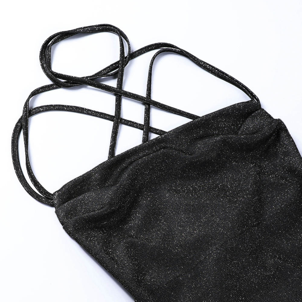 Women's Sexy Halter Neck Cover Hip Dress