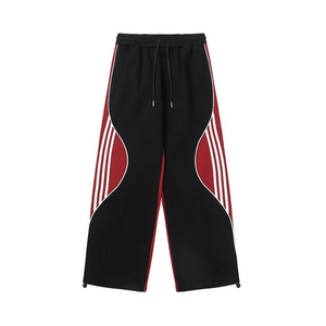 Urban Hip Hop Drawstring Stripe Sweatpants