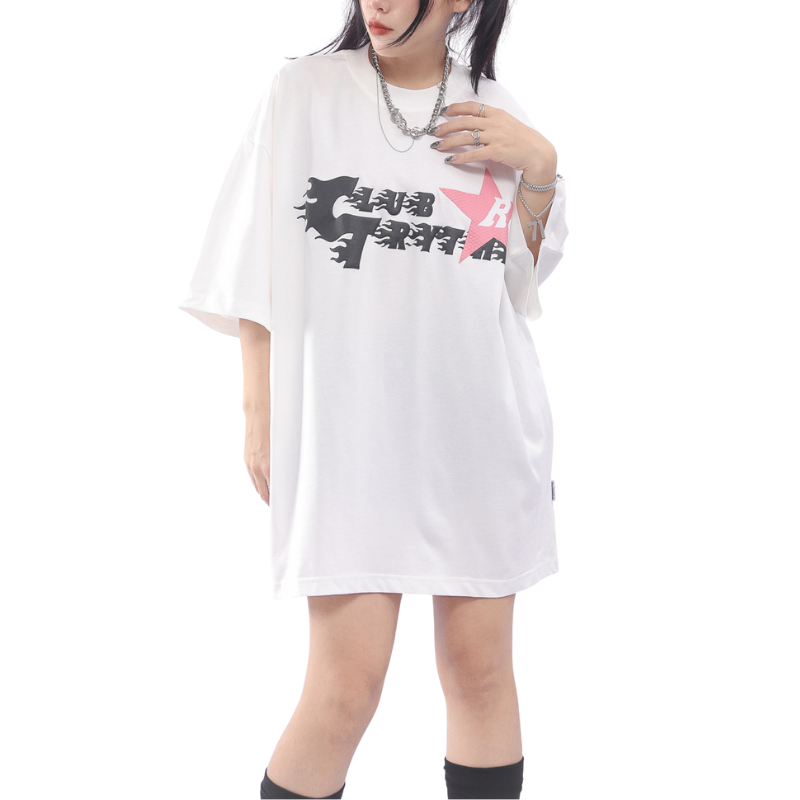Minimal Letter Pentagram T-shirt