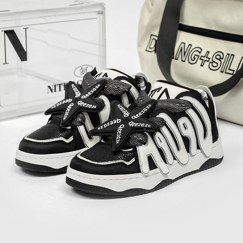 High Street Star Trend Patchwork Casual Shoes