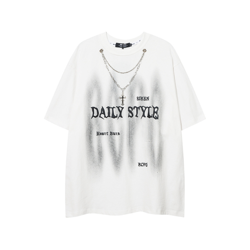 Simple Letetr T-Shirt
