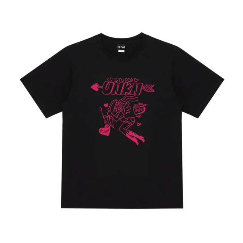 Cupid's Sword Print T-shirt