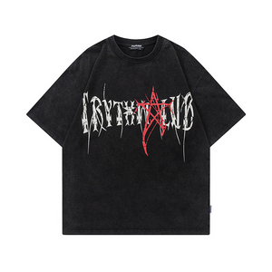 Pentagram Letter Graffiti T-shirt