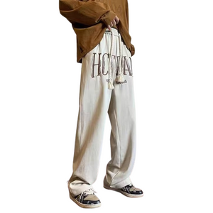 Vintage Straight-leg Sweatpants