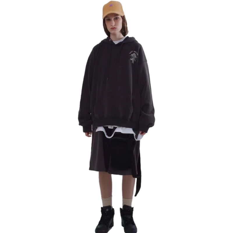 Street Dark Skeleton Graphic Hoodies