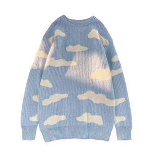 Loose Cloud Knit Sweater