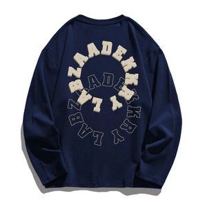 Double Circles Letter Sweatshirt