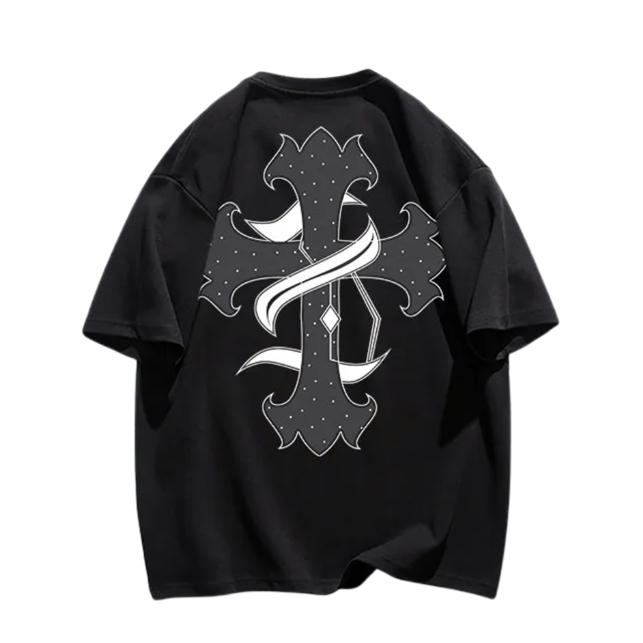 High Street Cross Cotton T-shirt