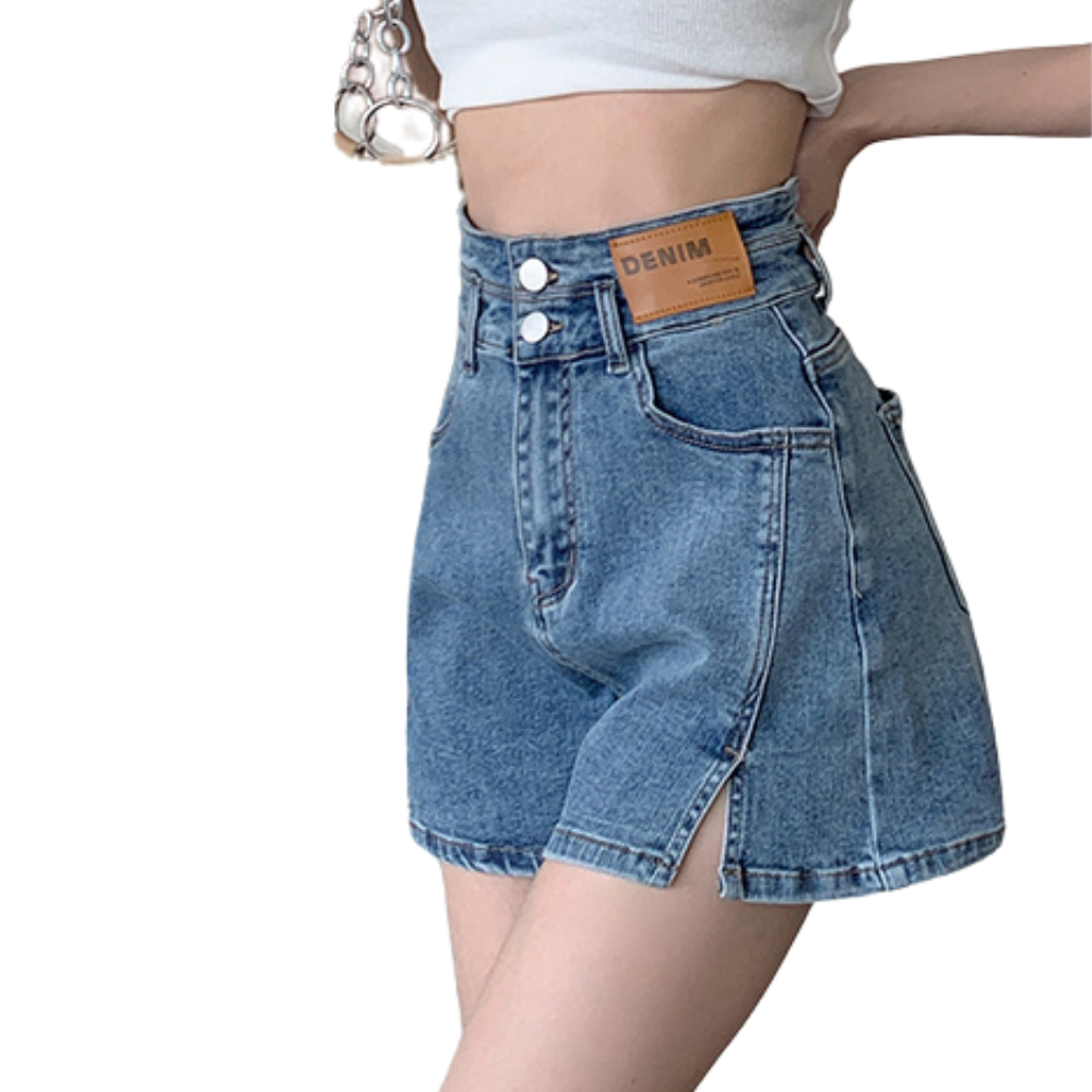 Women's Solid Color Slim Fit Jeans