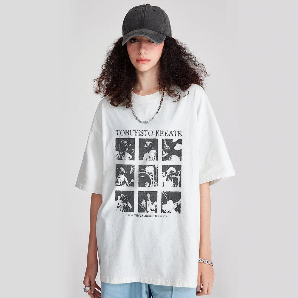 High Street Rock Band T-Shirt