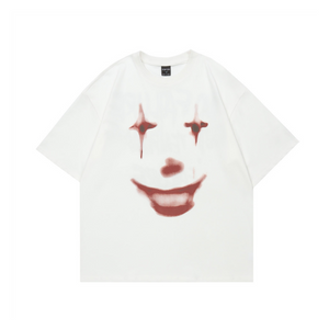 Urban Hip Hop Clown Graphic T-Shirt
