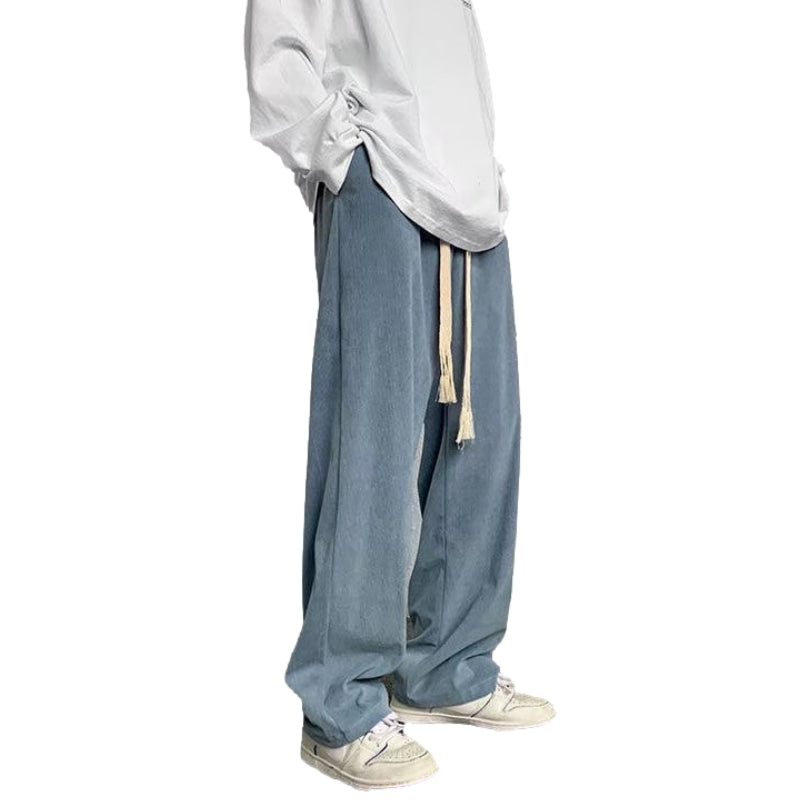 Plain Casual Sweatpants-1
