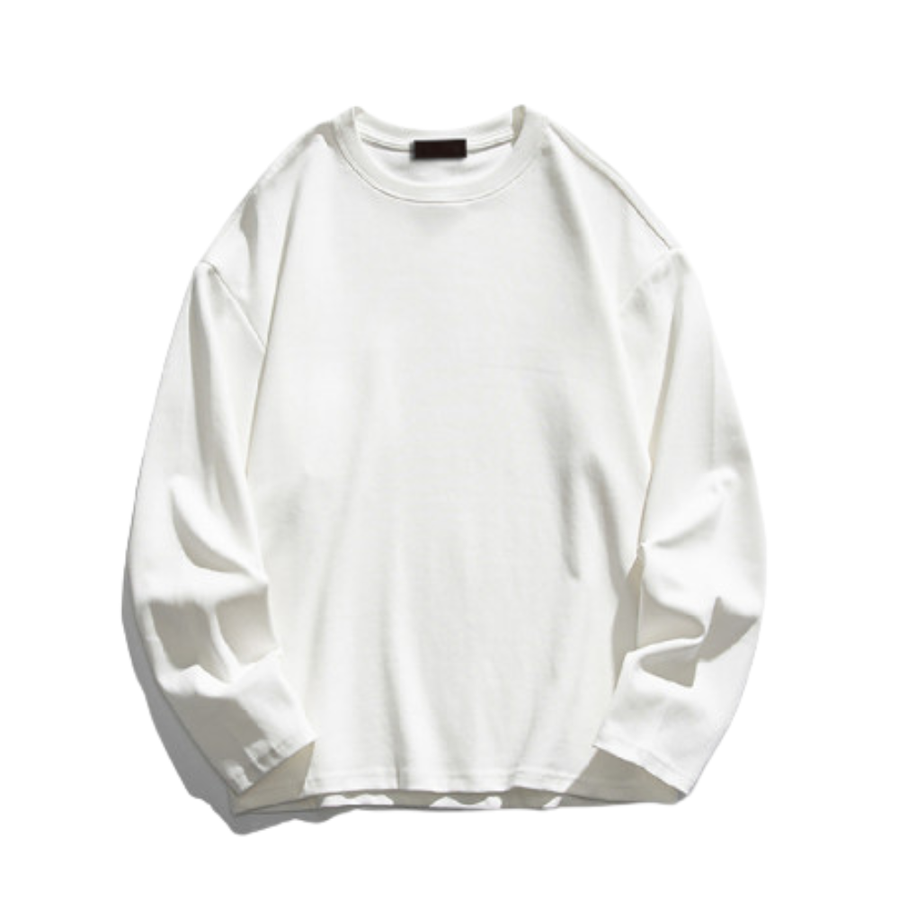 Casual Pure Long Sleeve Shirt