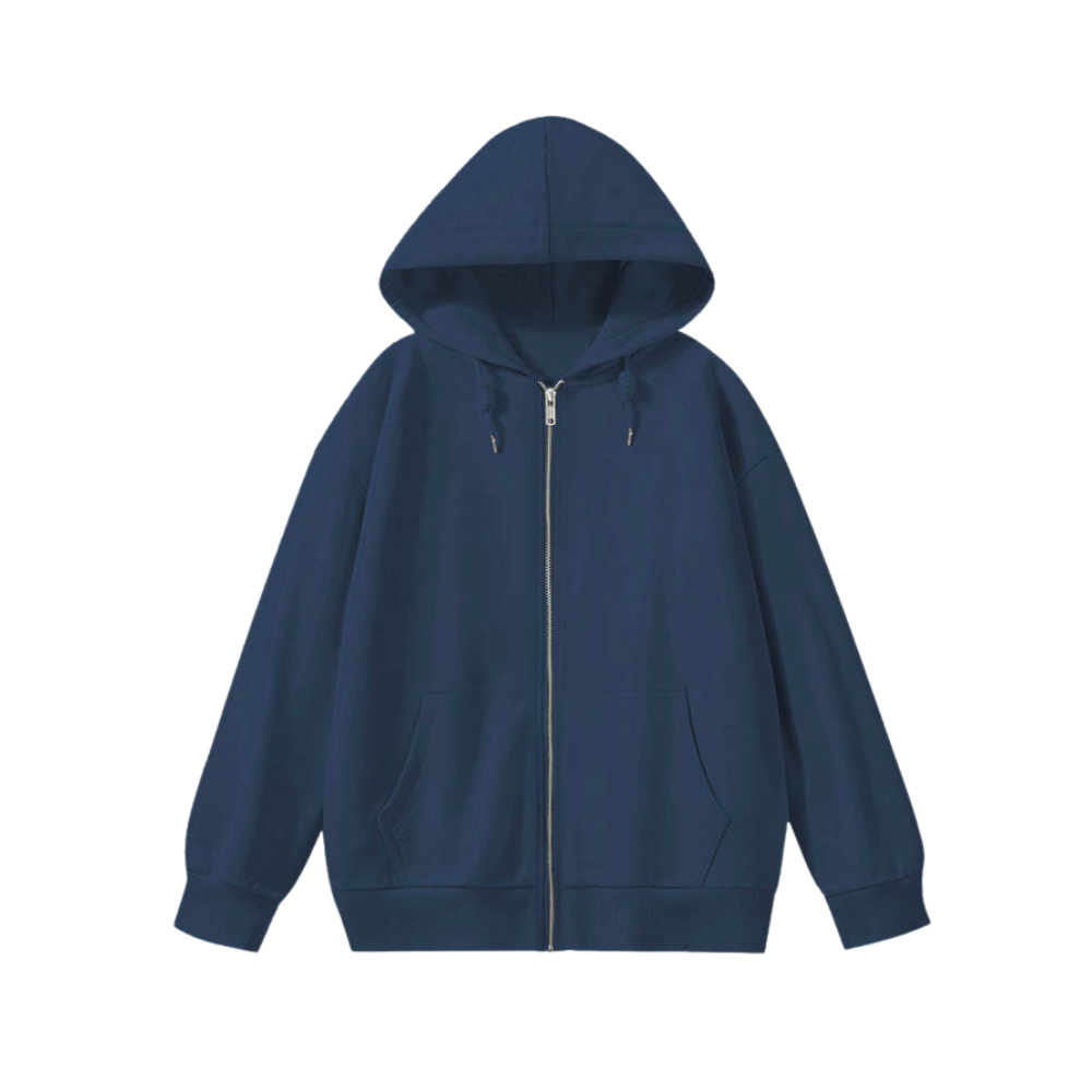 Premium Zipper Organic Hoodies
