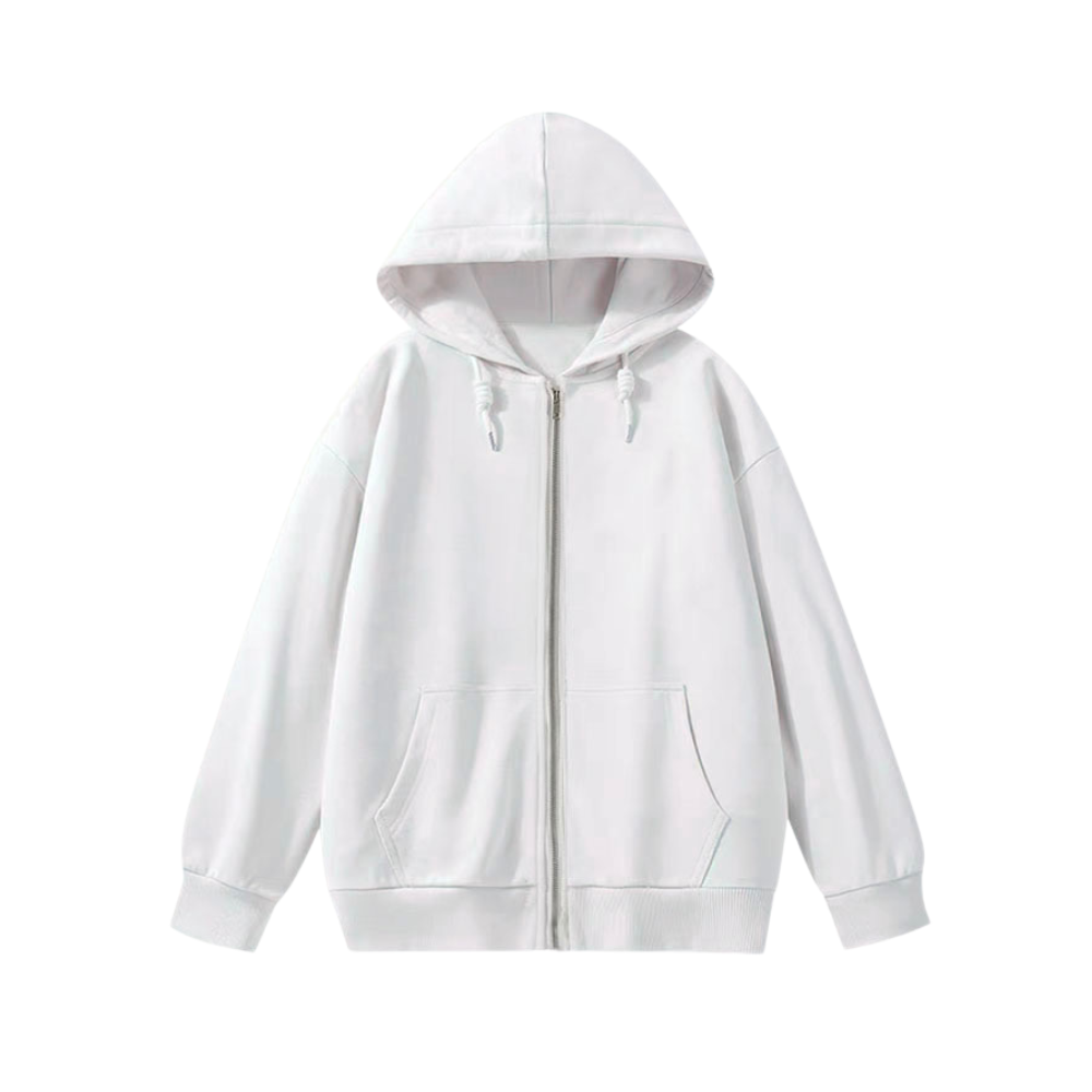 Premium Zipper Organic Hoodies