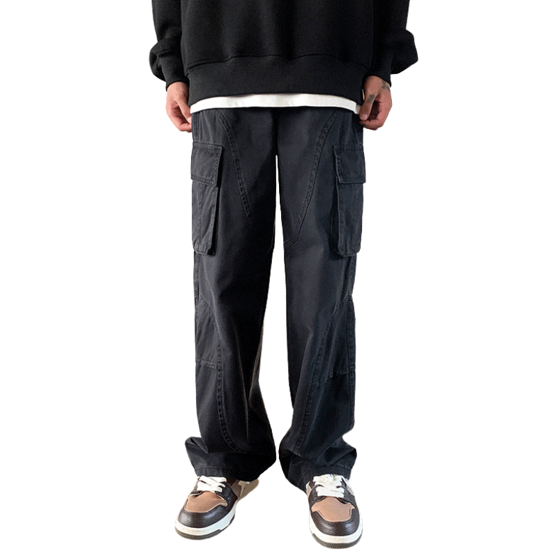 Vintage Multi-Pocket Cargo Pants