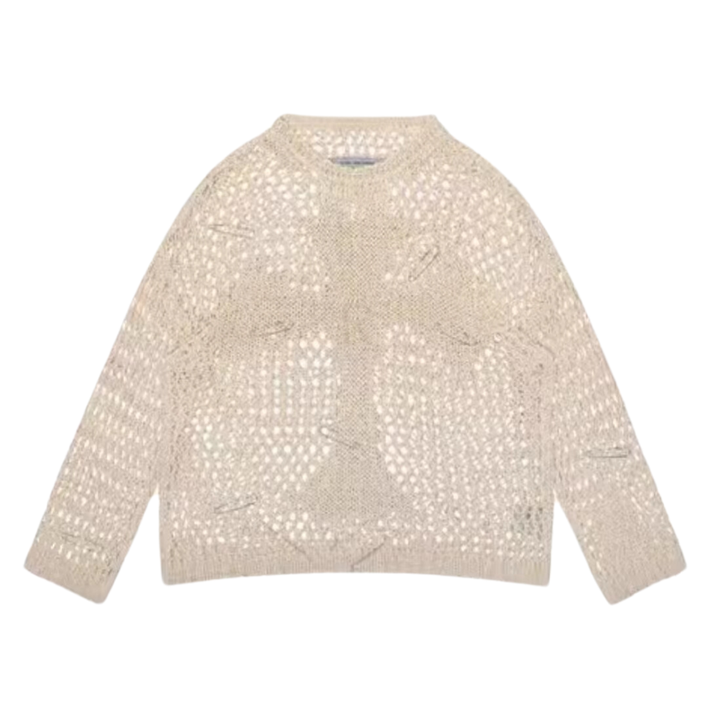 Women's Cross Hollow Sweater