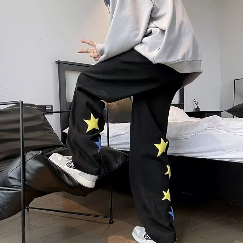 Street Pentagram Jeans