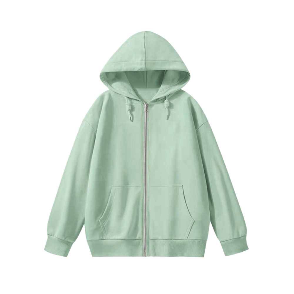 Premium Zipper Organic Hoodies