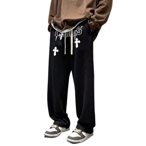 Hip Hop Cross Trendy Alphabet Sweatpants