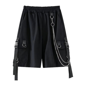 Street Chain Cargo Shorts