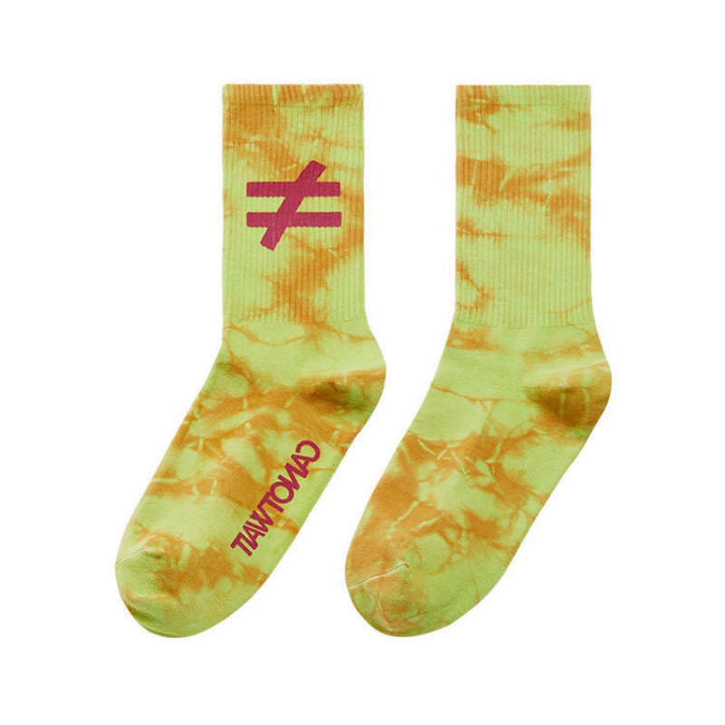 Street Tie-Dyed Scoks