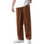 Casual Plain Corduroy Sweatpants