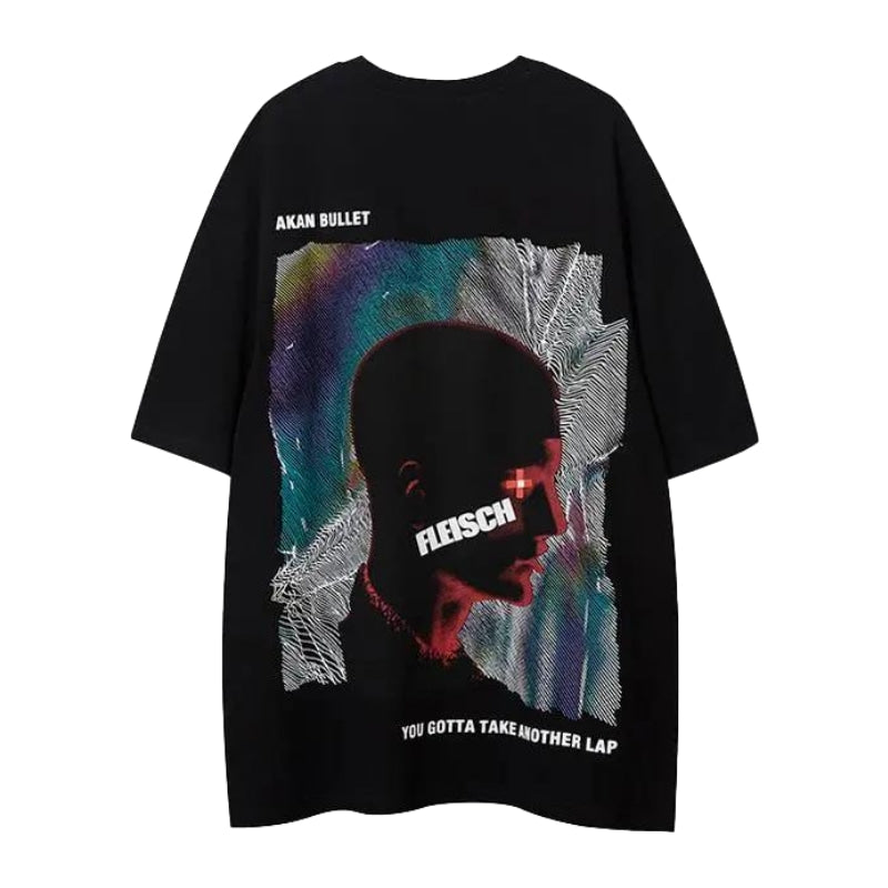 XPKAEAX Mysterious Man T-shirt